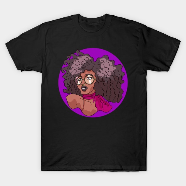 Black Women So Sultry T-Shirt by NaturallyBlack